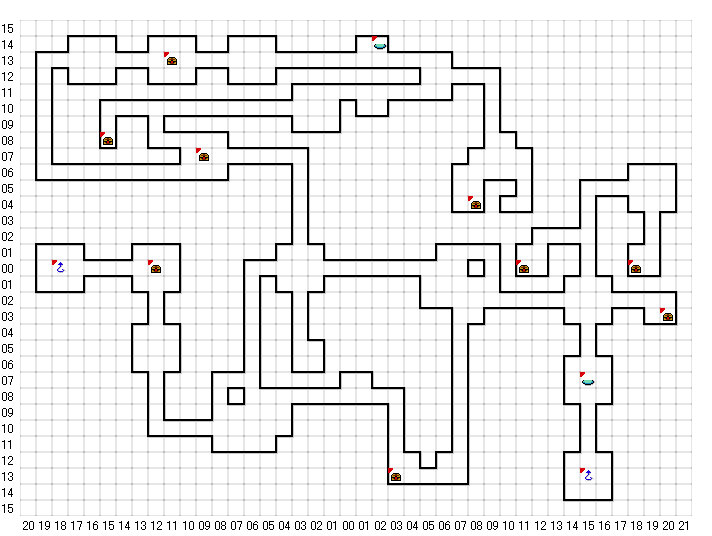 四の月想海 第二層 MAP - 【PSP】Fate/EXTRA 2ch 攻略 まとめ